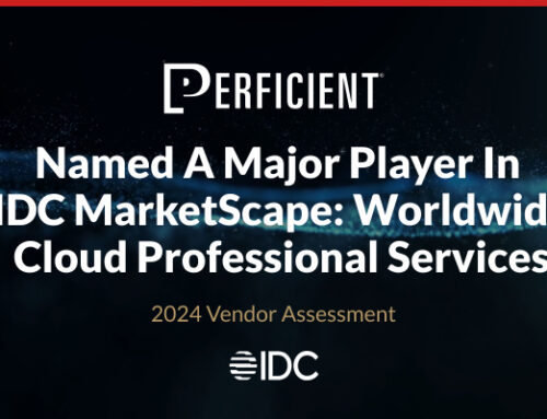 Perficient Recognized as a Major Player in IDC MarketScape for Cloud Professional Services