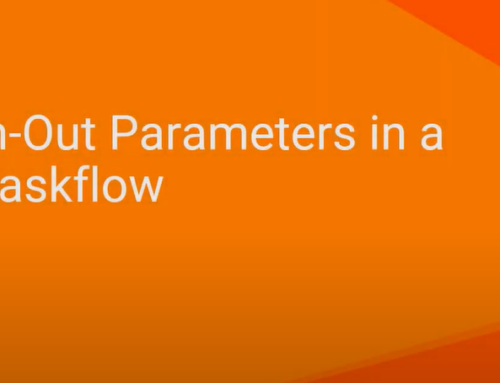 Understanding In-Out and Input Parameters in IICS