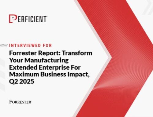 Perficient Shares Expertise On Digitally Transforming Extended Enterprises in Manufacturing